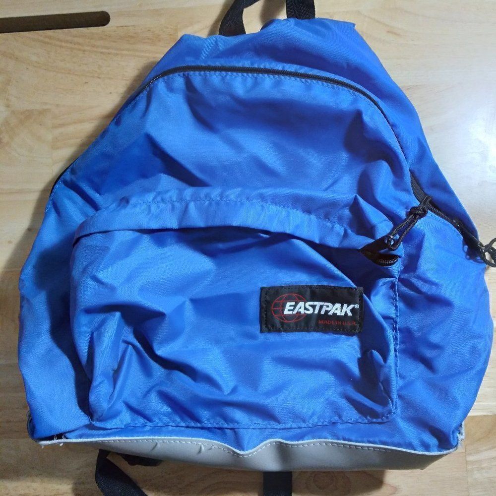 Vintage Eastpak Vinyl Bottom Backpack USA